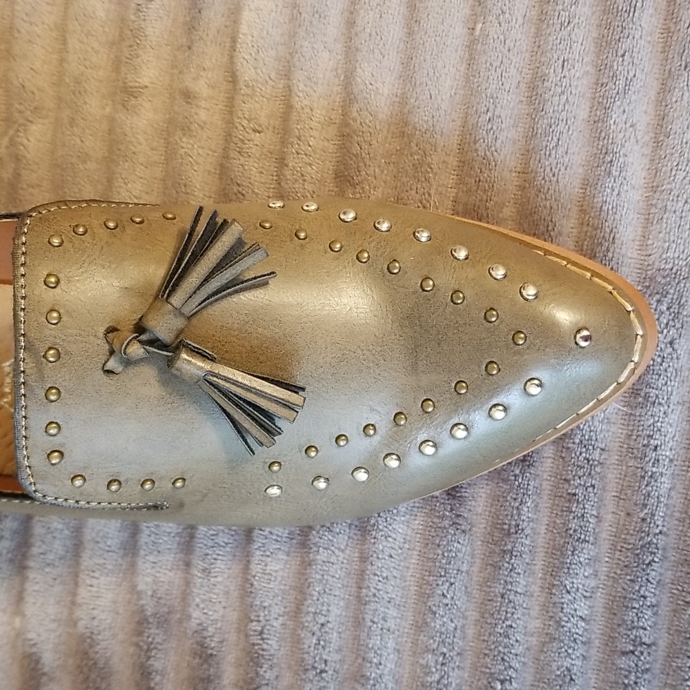 Leather upper mules - Picture 6 of 8
